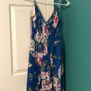 As U Wish Blue floral dress Size S